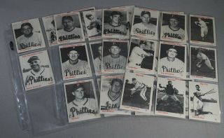 1975 T.  C.  M.  A.  Baseball Card 1950 Philadelphia Phillies Whiz Kids Set Of 31