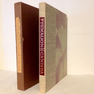 Pygmalion And Candida By George Bernard Shaw Limited Editions Club 1974 Signed