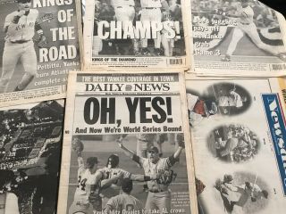 Daily News Ny Post Yankees World Series Champs Parade 1996 ‘99