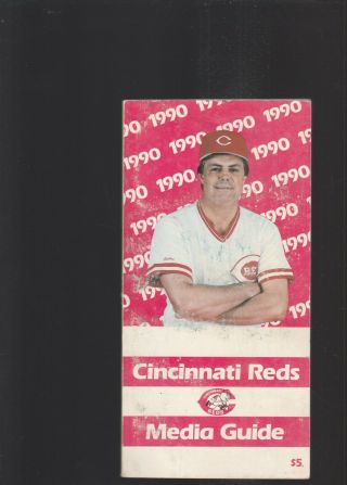 Cincinnati Reds 1990 Media Guide