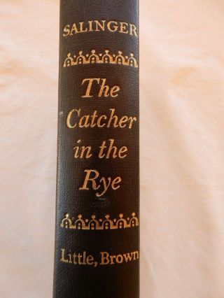 J.  D.  Salinger Catcher In The Rye Early Edition 1951 Hardcover