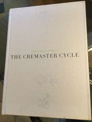 The Cremaster Cycle Matthew Barney 2002 Art Book Guggenheim
