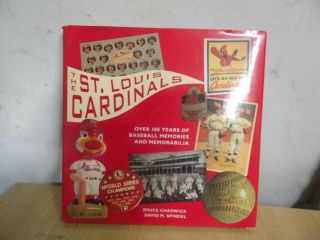 St Louis Cardinals Cards Over 100 Years Of Baseball Memorabilia Book Chadwick