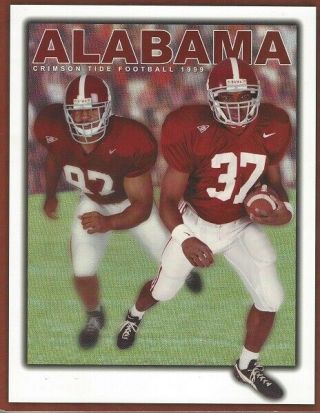 1999,  2005,  2008 Alabama Crimson Tide SEC NCAA College Football Media Guides 2
