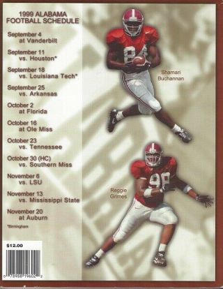 1999,  2005,  2008 Alabama Crimson Tide SEC NCAA College Football Media Guides 3