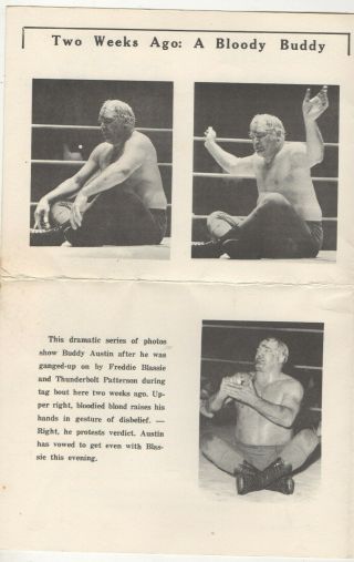 November 1 1968 NWA wrestling program - Olympic Auditorium - Los Angeles 2
