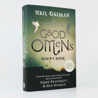 Good Omens Script Book - Neil Gaiman Uk Waterstones Special Edition (not Signed)