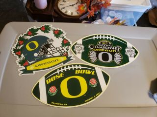 University Of Oregon Ducks Car Magnets Bcs National Championship Rose Bowl.