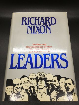 Richard Nixon Leaders - Attached White House Card Signed
