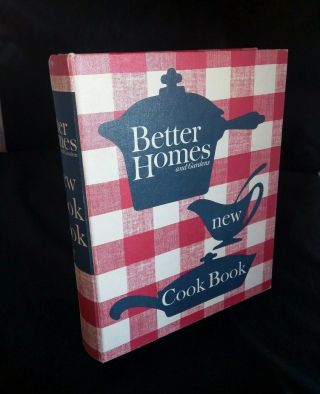 MCM 1953 1962 Better Homes and Gardens Cookbook 2nd Printing 5 ring Binder 2