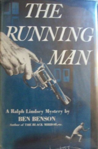 Ben Benson,  The Running Man,  First,  Signed By Dorothy B Hughes