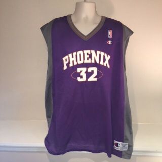 Vtg Jason Kidd Phoenix Suns Champion Nba Basketball Jersey Mens Xxl