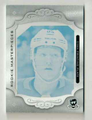 2018/19 Ud The Cup Rookie Masterpieces Dahlin Plate Greenway Card,  Error 1/1