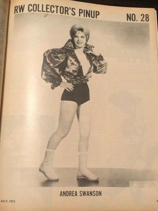 1973 The Ring Wrestling SEXY SABRINA ERNIE LADD BOWL Cowboy Watts WWF 3