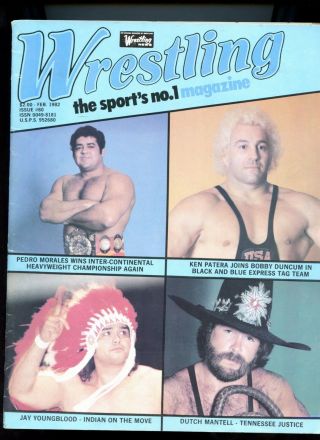 7 Issues 1982 Wrestling News/ring 