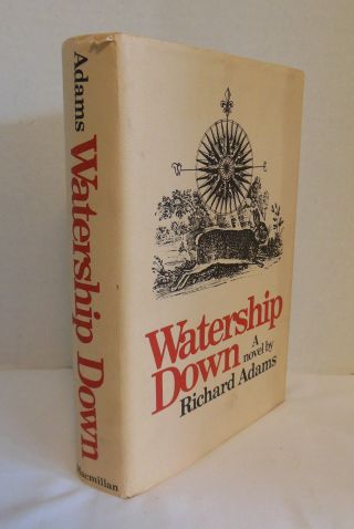 Watership Down Richard Adams First American Edition/ 1st Printing Hc/dj 1972