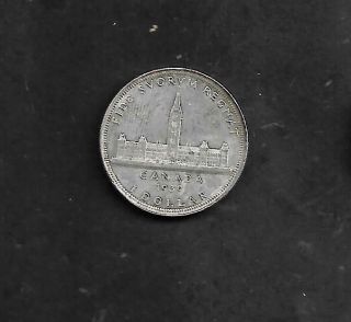 Coin: Canada 1939 Dollar,  80 Silver Dollar,  George Vi Commemorative Royal Visit