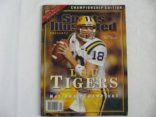 Sports Illustrated Championship Edition 2003 Lsu National Champions Nick Saban