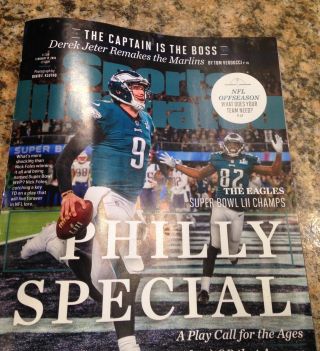 2018 Nick Foles Philadelphia Eagles Bowl Philly Special Sports Illustrated