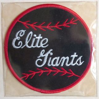 1949 Baltimore Elite Giants Negro League Lost Treasures Willabee Ward Patch Only