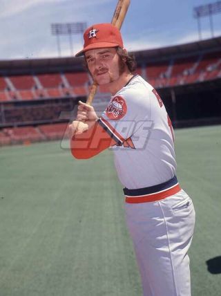 1973 Topps Baseball Color Negative.  Ray Busse Astros
