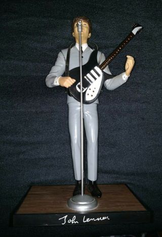 The Beatles John Lennon Limited Edition Figurine 1991 Big Apple Corps 10 " Tall