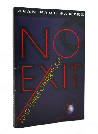 Jean - Paul Sartre No Exit And Three Other Plays 1st Edition 1st Printing