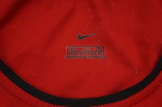 Rare Vintage NIKE Manchester United Vodafone Soccer Football Jersey 90s Red 2XL 3