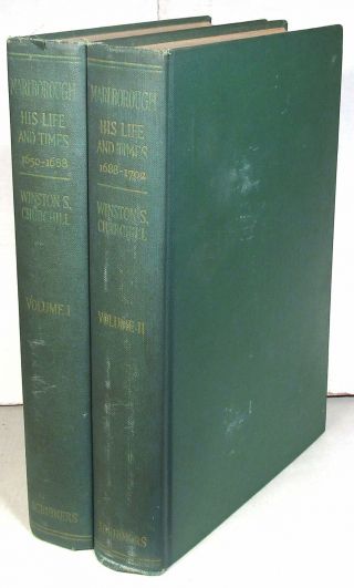 Winston Churchill,  Marlborough: His Life And Times 1 & 2,  1933 1st Us Editions