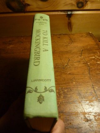 First Edition Ninth Impression To Kill A Mockingbird Lippencott Book 1960 Lee