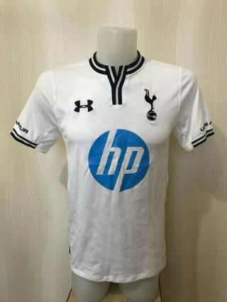 Tottenham Hotspur 2013/2014 Home Sz M Under Armour Football Shirt Jersey Maillot