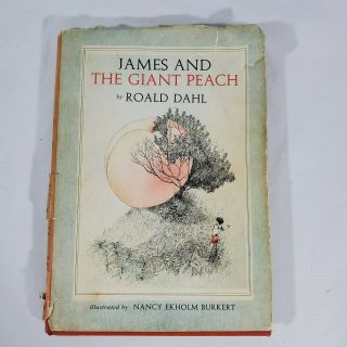 James And The Giant Peach First Edition Second Issue Roald Dahl 1961