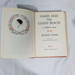 James and the Giant Peach First Edition Second Issue Roald Dahl 1961 2