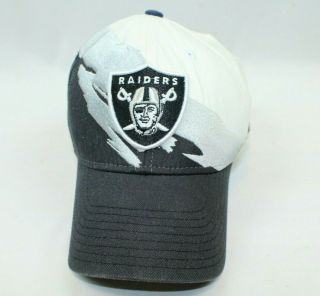 Las Vegas Raiders Snap Back Hat Cap Reebok Nfl Oakland Official Team Paintbrush