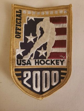 Usa Hockey Official Patch 2000 Season