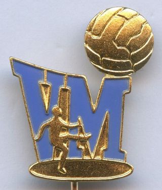 Sweden Vintage Football Fifa World Cup 1958 Pin Badge