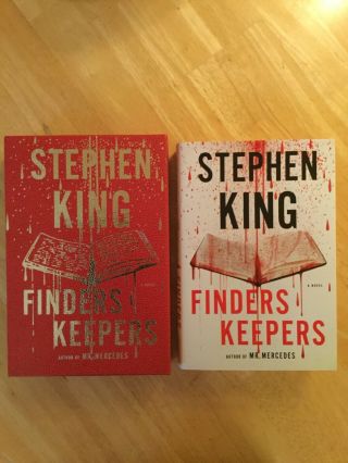 Finders Keepers,  Stephen King,  1st Edition In Custom Leather Slipcase