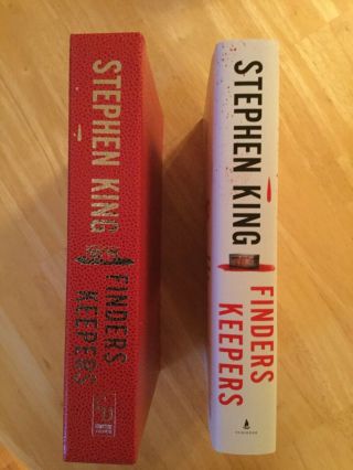 Finders Keepers,  Stephen King,  1st Edition in Custom Leather Slipcase 2