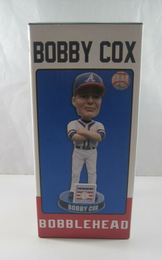 Bobby Cox Bobblehead - Baseball Hall Of Fame - Atlanta Braves Sga 2014 - Nib