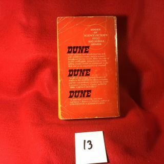 Frank Herbert Dune 1st Edition/1st Print Paperback Ace Books 1965 2