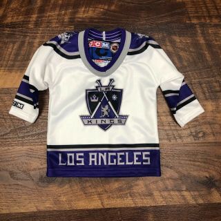 La Los Angeles Kings Nhl Ccm Hockey Jersey Shirt Toddler Baby Size S 6 - 12mon