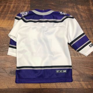 LA Los Angeles Kings NHL CCM Hockey Jersey Shirt Toddler Baby size S 6 - 12mon 3