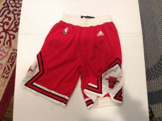 Chicago Bulls Adidas Swingman Basketball Shorts Sz S - Cool