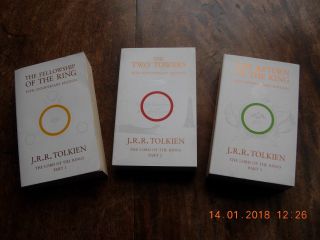 Lord Of The Rings 3 Volumes 50th Anniversary Edition Fully Corrected And Revised