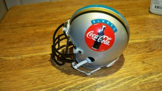 Jacksonville Jaguars Riddell 3 5/8 Always Coca - Cola Mini - Helmet