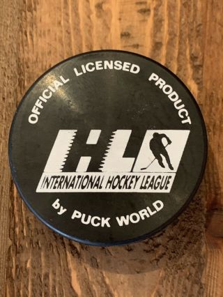1999 Cincinnati Cyclones All Star Game IHL Logo Hockey Puck - Puck World 2