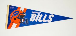 Vintage Buffalo Bills Football Nfl Pennant Large