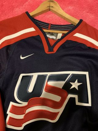 Xlg Olympic Team Usa Hockey Jersey By Nike