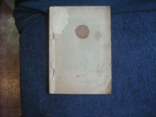 1911 Wright And Ditson Baseball Guide With Mathewson,  Speaker,  Wagner,  Cobb