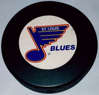 St.  Louis Blues Trench Ziegler General Tire Slug Nhl Official Game Puck Canada